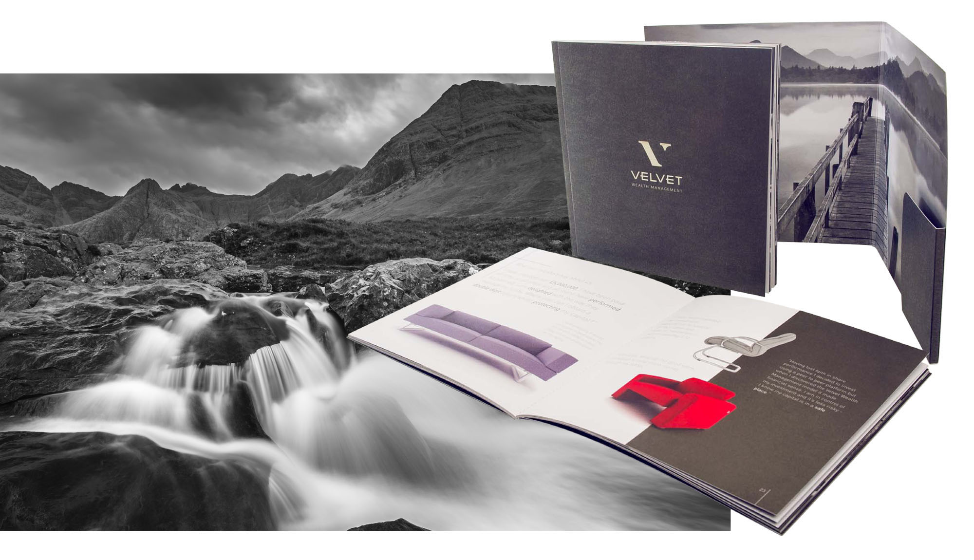 Booklet Design for Velvet Wealth Management